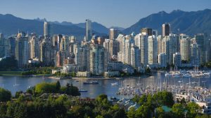 The skyline of several million living in the lower mainland